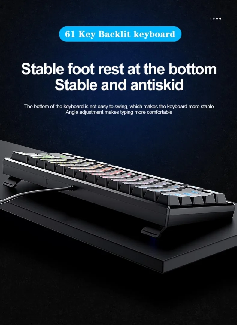 FOREV FV-61 Gaming, RGB, Mechanical feel Slika 9