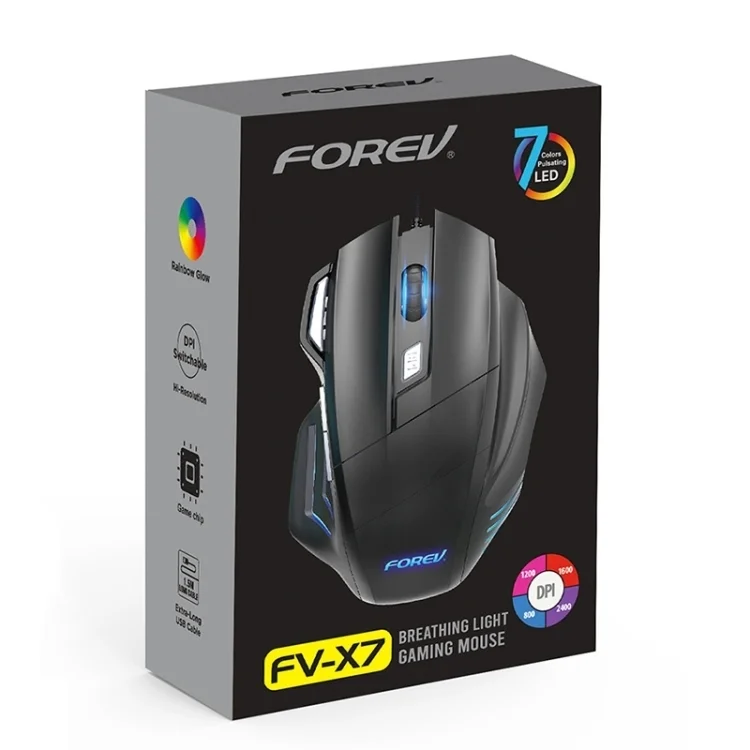 Forev FV-X7 Gaming RGB 3200dpi High End Slika 7