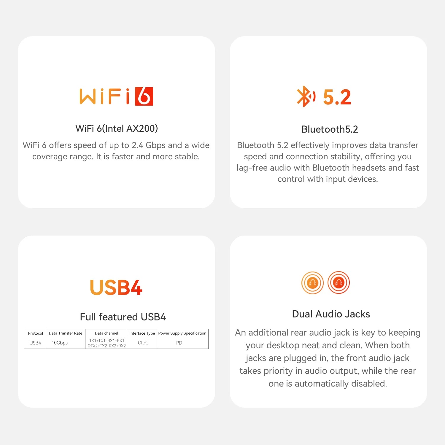 Beelink SER9 MAX AMD Ryzen 7 H 255 8C/16T, 32GB DDR5, m.2 1T, Win11 Pro Slika 7