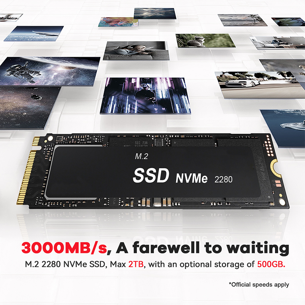 Mini računar Beelink SER5 AMD Ryzen5 5500U 16GB RAM, 480GB m.2, Win11PRO Slika 9