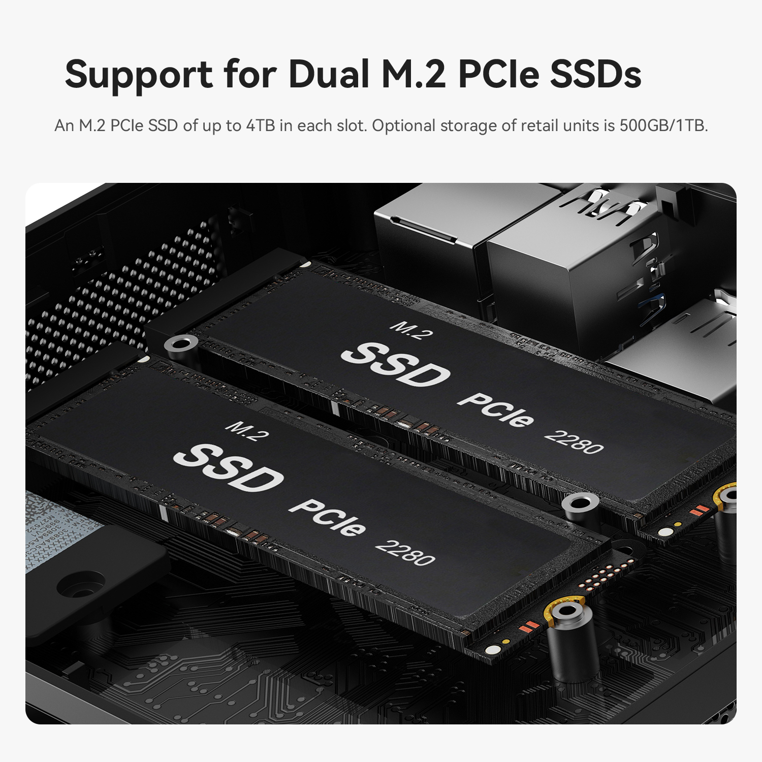 Beelink SER5 MAX Ryzen7 7735HS 8c/16t, 24GB DDR5, m.2 512GB, Win11PRO Slika 6