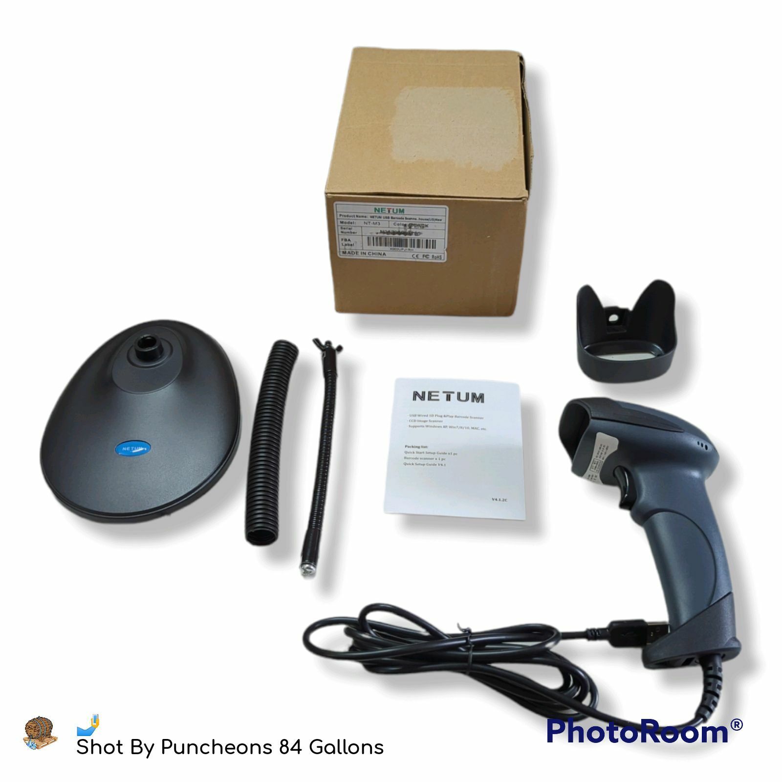 Barkod skener Netum M5 1D+2D USB Slika 3