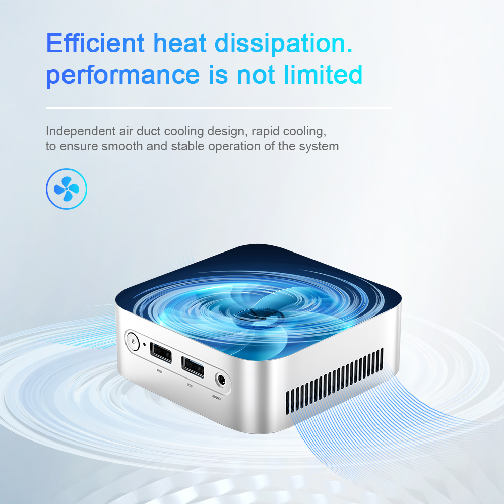 Mini PC MAGCUBIC Intel N150, 16GB, 512GB, Windows 11 Pro Slika 6