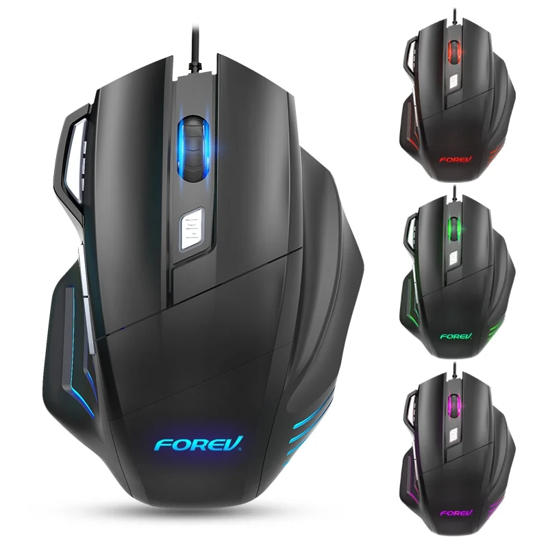 Forev FV-X7 Gaming RGB 3200dpi High End Slika 3