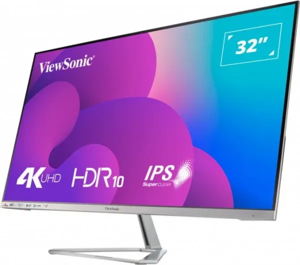 Monitor 32 Viewsonic VX3276-4K-MHD 3840x2160/UHD 4K/VA/60Hz/4ms/2x HDMI/DP/Mini DP/HDR10/Zvučnici Slika 2