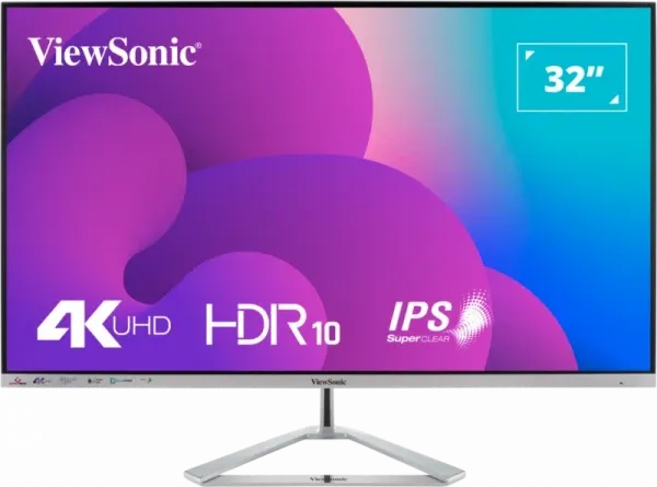Monitor 32 Viewsonic VX3276-4K-MHD 3840x2160/UHD 4K/VA/60Hz/4ms/2x HDMI/DP/Mini DP/HDR10/Zvučnici Glavna slika