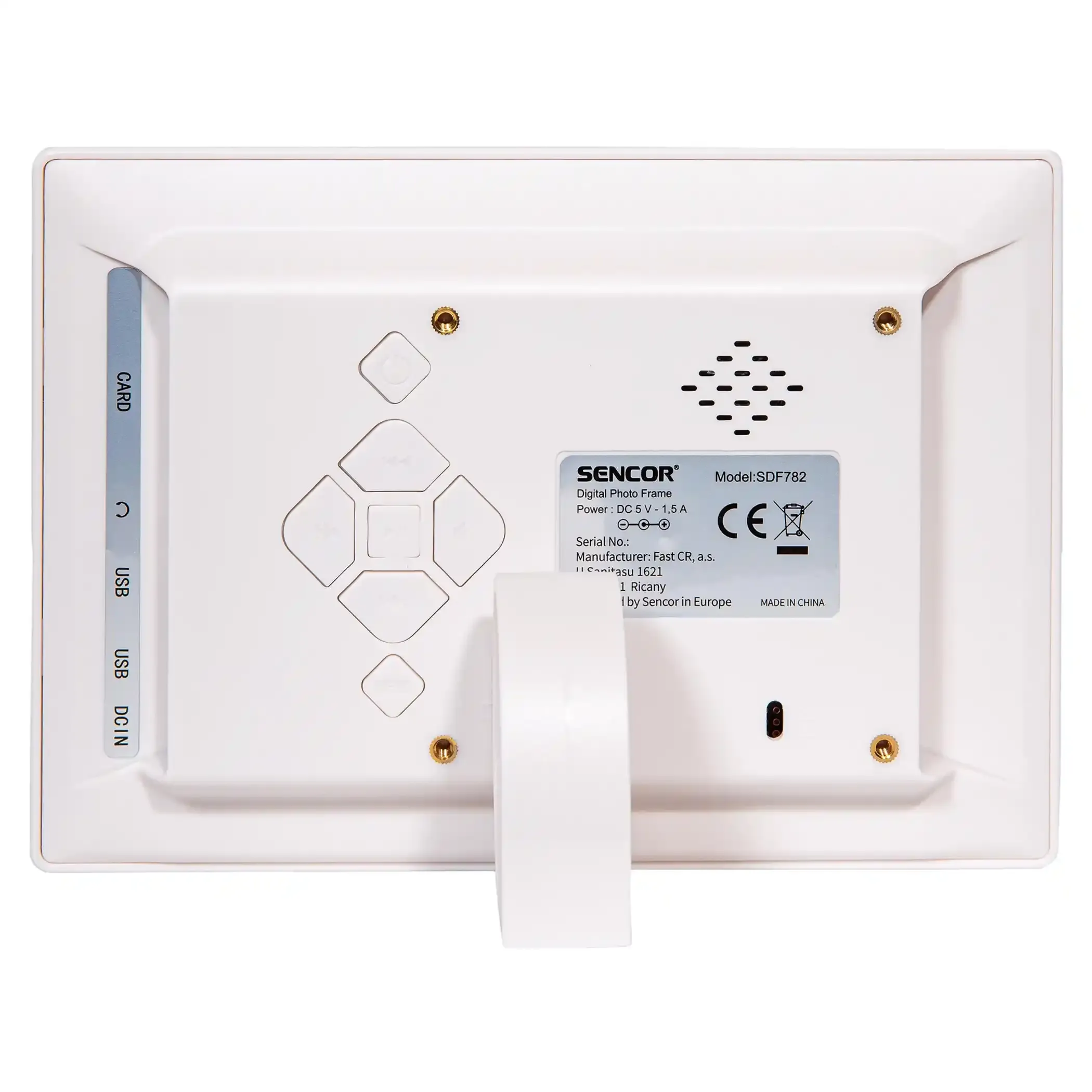 Digitalni Foto ram za slike SENCOR SDF 782 WH bela Slika 4