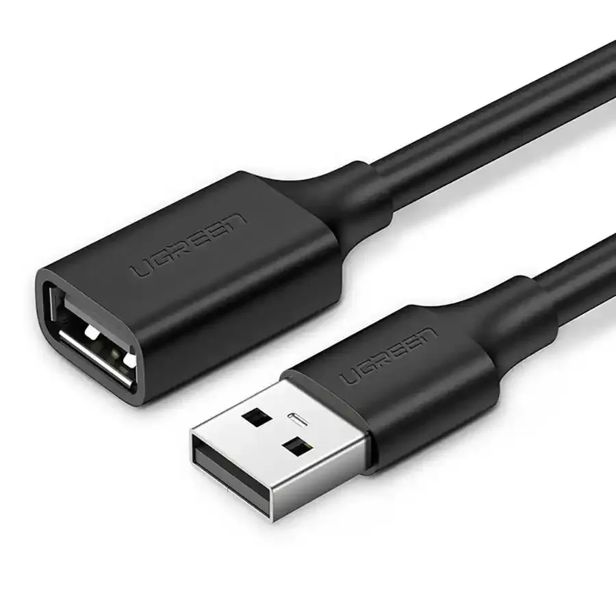 USB produžni kabl 2.0 USB A-USB A M/Ž 1.5m Ugreen US103 crni Glavna slika