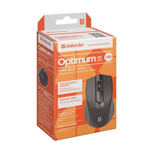 Miš Defender Optimum MB-270 1000dpi Slika 2