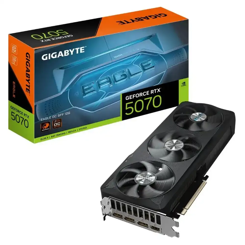 Graficka karta Gigabyte GeForce RTX 5070 Eagle OC  GDDR7 12GB 192bit 3xDP/HDMI Glavna slika