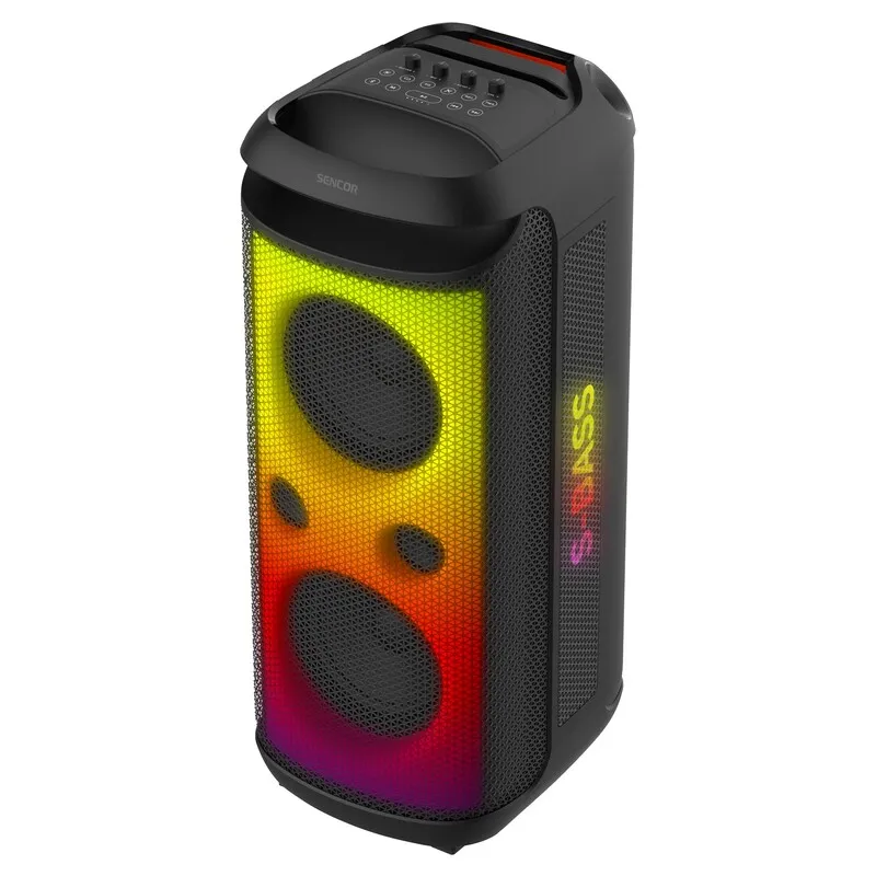 Partybox zvučnik Sencor Partycone Boost 250W/TWS/IPX4/bežični mikrofon/FM/SD/2xUSB Slika 3