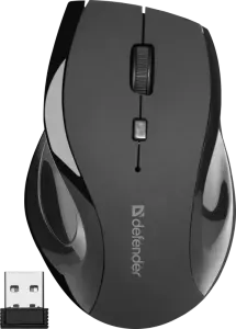 Bežični miš Defender Accura MM-295 crni Glavna slika