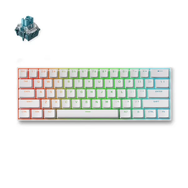 Gaming tastatura MCHOSE Ace 60 Pro Magnetic Switch White Slika 2