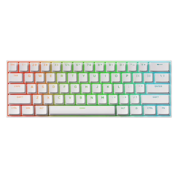 Gaming tastatura MCHOSE Ace 60 Pro Magnetic Switch White Glavna slika