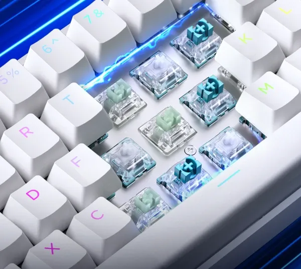 Gaming tastatura MCHOSE Ace 60 Pro Magnetic Switch White Slika 4