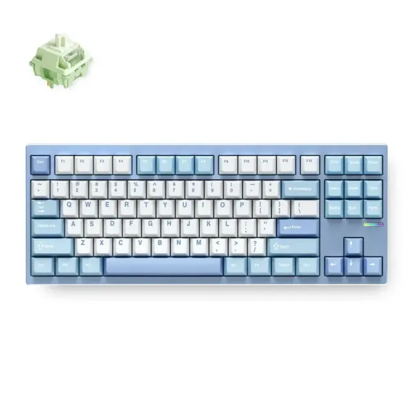 Gaming tastatura MCHOSE GX87 Lite Mehanička blue nano spraying Glavna slika