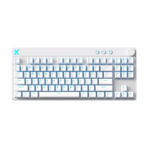 Gaming tastatura MCHOSE Mix 87 Hall Effect Magnetic Switch white Slika 2