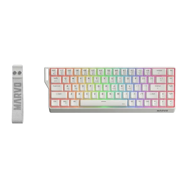 Tastatura USB Marvo Saber KG965W WH Glavna slika