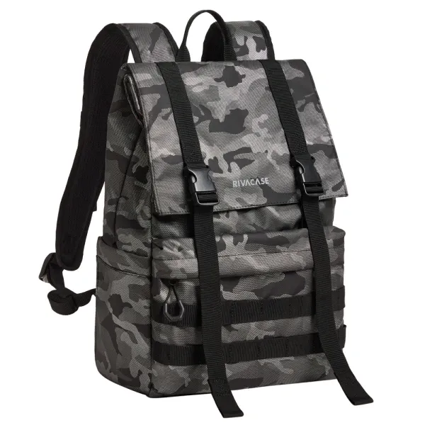 Torba za Laptop 15.6  Rivacase Sherwood Roltop 7621/siva camo Glavna slika