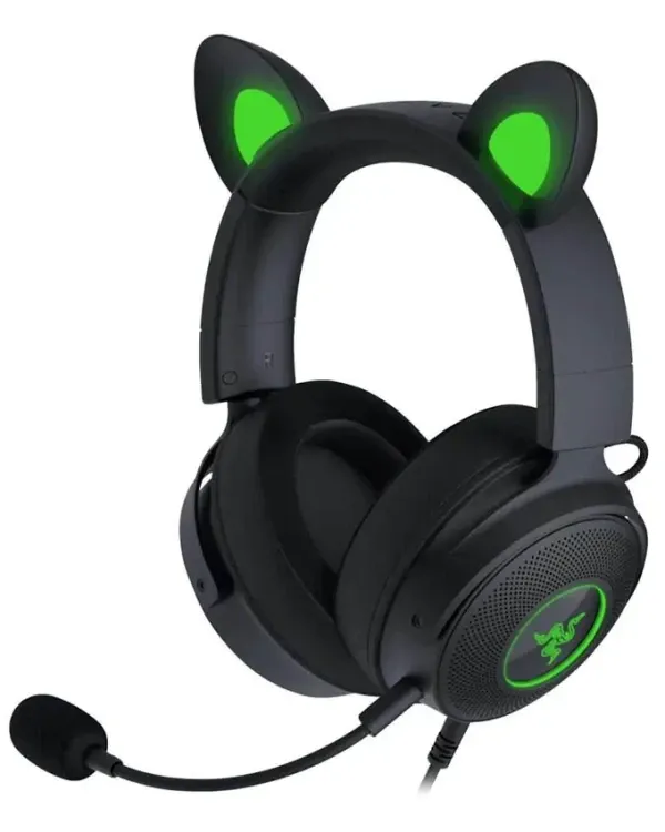 Slušalice sa mikrofonom Razer Kraken Kitty V2 Black/Green Glavna slika