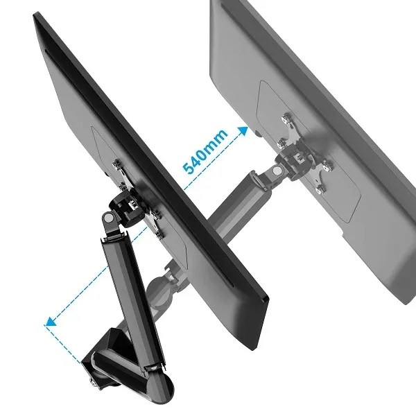 Nosač za monitor Kettz NM-K190 13-27/vesa max 100x100/9kg Slika 2