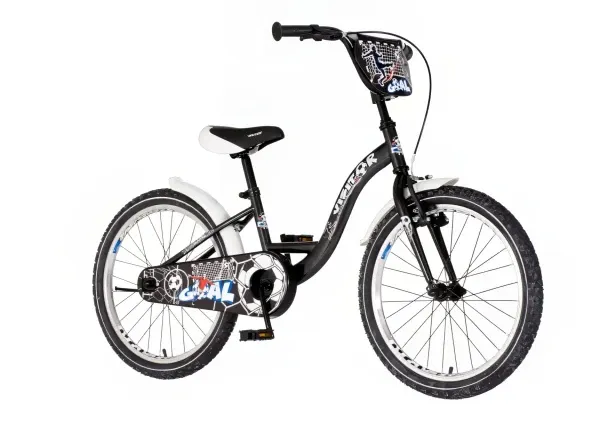Dečija bicikla Visitor Goal 20/V-brake kontra/crno-beli Slika 4