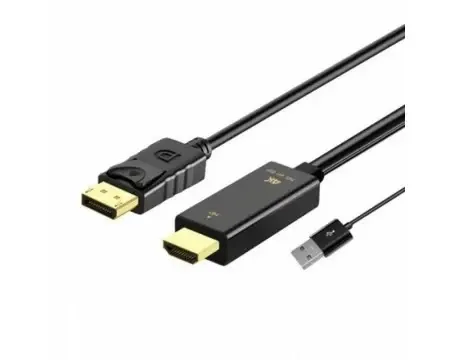Kabl Displayport - HDMI M/M +USB 2.0/Linkom 1.8m Glavna slika