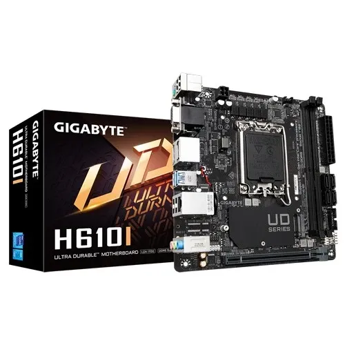 Matična ploča 1700 Gigabyte H610I  DDR5 2xDP/HDMI/VGA/M.2 Glavna slika