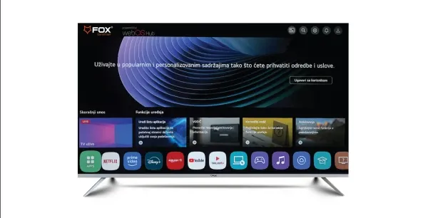 SMART LED TV 75 FOX 75WOS626D 3840x2160/UHD/4K/ATV/DTV-C/T/T2/S/S2 webOS Slika 3