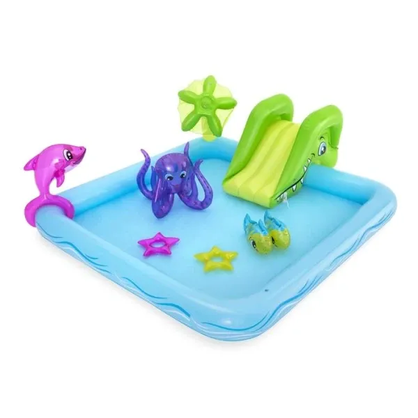 Bazen za decu Bestway Fantastic Aquarium Interaktivni vodeni park/2.39x2.06x0.86m Glavna slika