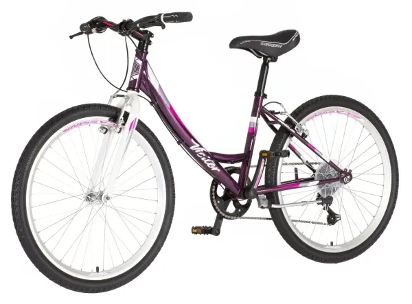 Bicikla Visitor Junior Fox 24/19 V-BRAKE/6 brzina/ljubičasta Glavna slika