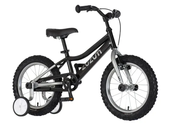 Dečija bicikla Zuzum 16/V-brake kontra/UV crni hrom Glavna slika
