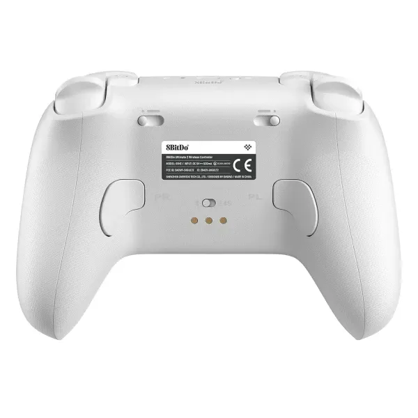 Bežični gamepad 8BitDo Ultimate 2 Multi Platfrom/TMR/HallEffect/Dock/RGB/Vibracija/White Slika 2