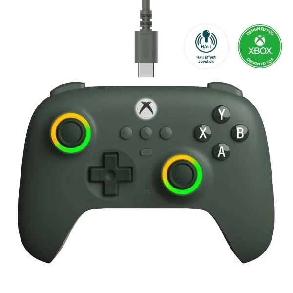 Gamepad 8BitDo Ultimate C XBOX HallEffect/AUX/RGB/Vibration/type C/Dark Green Glavna slika