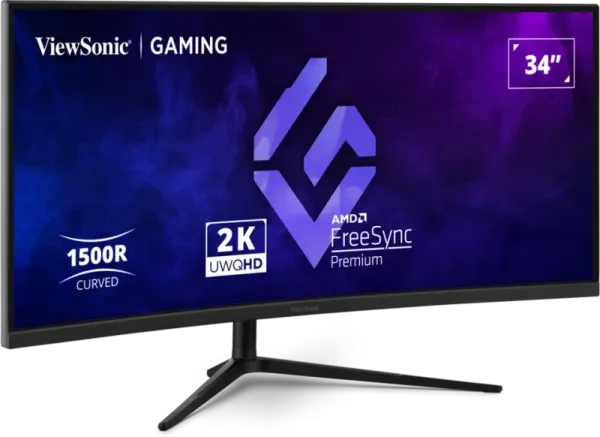 Monitor 34 Viewsonic VX3418C-2K 3440x1440/UltraWide QHD/VA/1ms/180Hz/2xHDMI/2xDP/Zvučnici/Curved Glavna slika