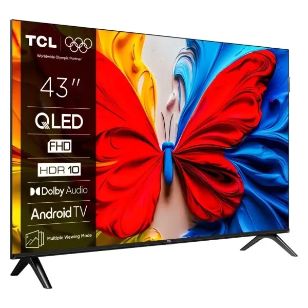SMART QLED TV 43 TCL 43S5K  1920x1080/Full HD/DVB-T2/C/S2/Android TV Slika 4