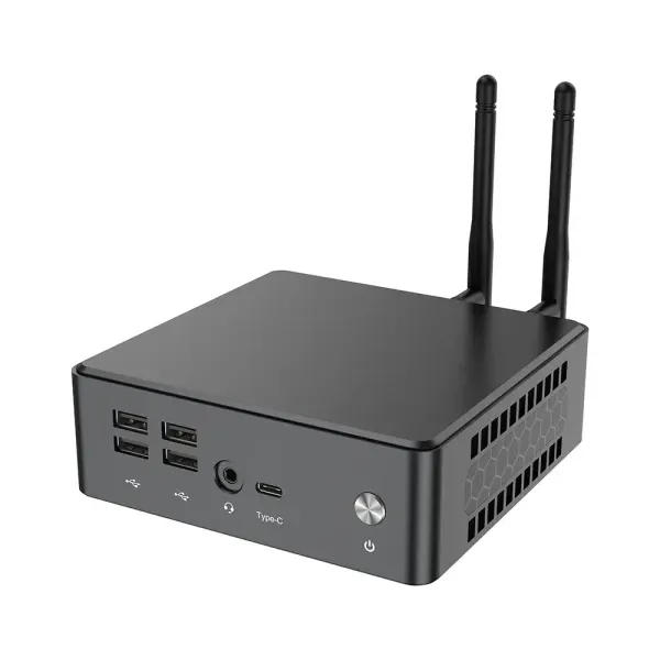 Mini PC Zeus MPI12 Intel i5-1235U 10C 4.4 GHz/DDR4 16GB/m.2 500GB/LAN/Dual WiFi/BT/HDMI/DP/Tip C Glavna slika
