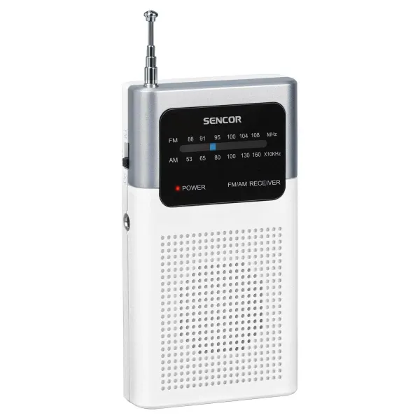 Prenosni radio Sencor SRD 1100 W  Tranzistor AM/FM Slika 2