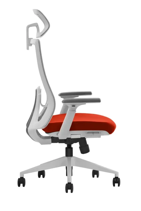 Ultra ergonomska kancelarijska stolica UGD P200 Orange Slika 3