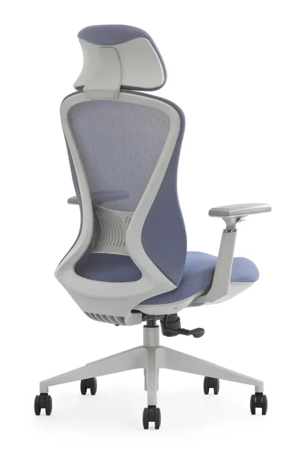 Ultra ergonomska kancelarijska stolica UGD Conference Lite Silver Blue Slika 4