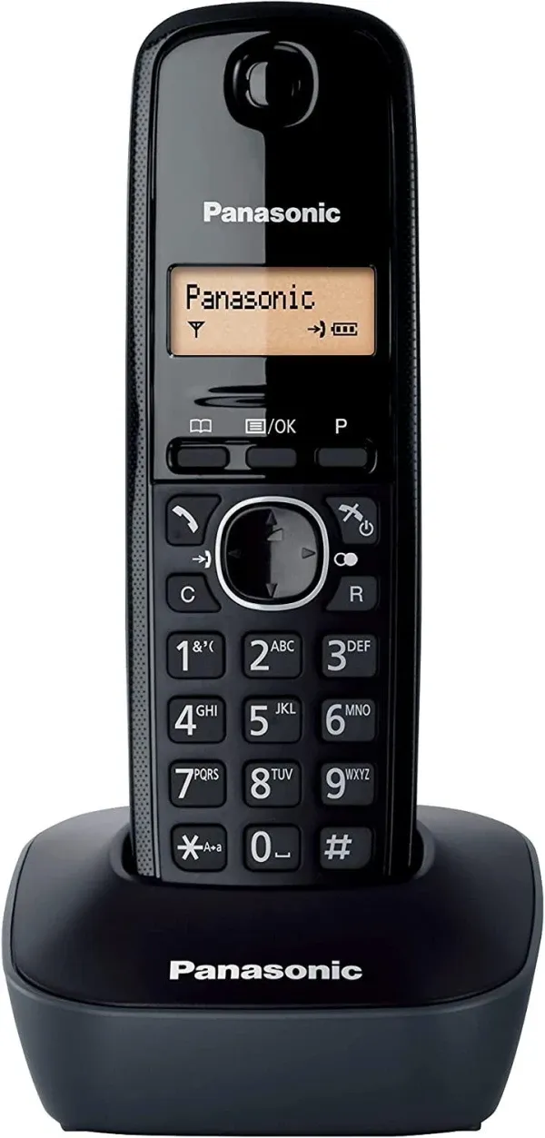 Bežični telefon Panasonic KX-TG1611SPH crni Glavna slika