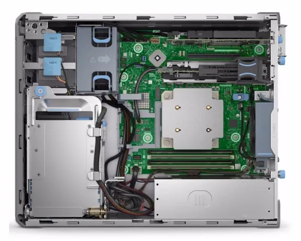 Server Dell PowerEdge T160 Xeon 6315P 4C 1x16GB/H355/2x480GB SSD RI/HDD 1X2TB SATA/3Y ProSupport Slika 2