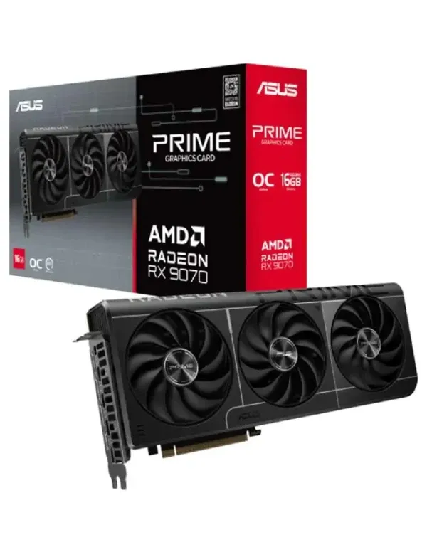 Grafička karta Asus PRIME-RX9070-O16G 16GB GDDR6 256bit 3XDP/HDMI Glavna slika