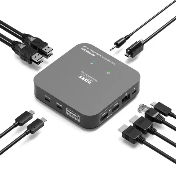 Port Designs docking station 2x4K 10 uređaja 85W Glavna slika