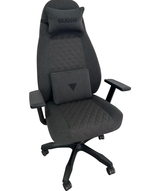 Gaming stolica Gamdias Zelus E4 Weave crna/crveni vez Slika 2