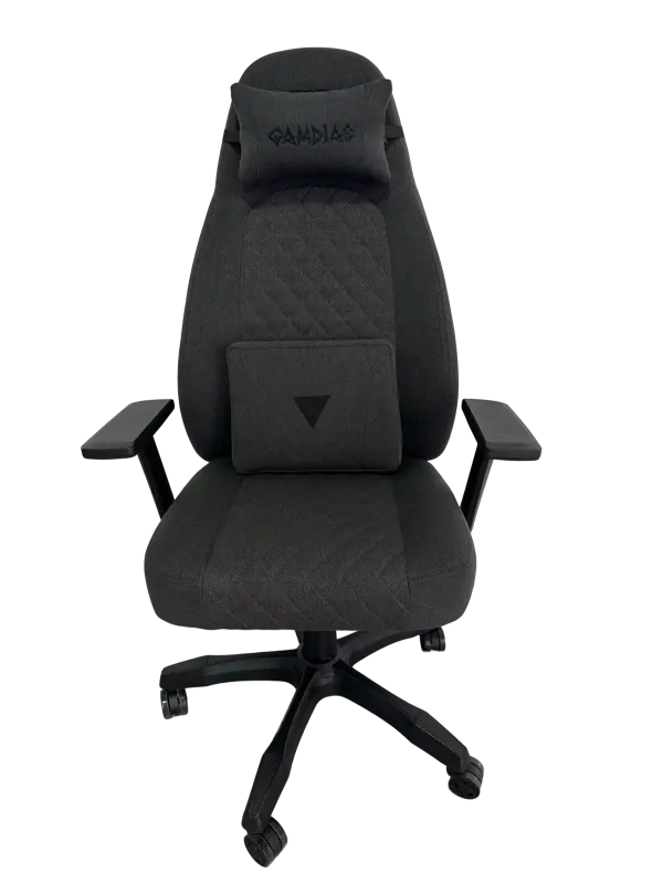 Gaming stolica Gamdias Zelus E4 Weave crna/crveni vez Slika 3