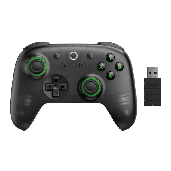 Bežični gamepad 8BitDo Ultimate 2C Windows/Android/Tri-mode/Hall Effect/Vibracija/typeC/Black Transp Glavna slika