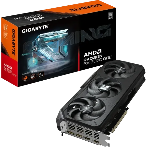 Graficka karta Gigabyte Radeon RX 9070 GRE GAMING OC 12GB GV-R907GREGAMING OC-12GD Glavna slika