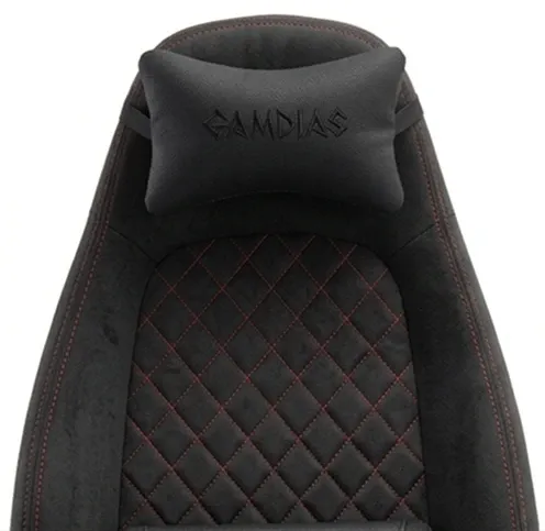 Gaming stolica Gamdias Zelus E4 Weave crna/crveni vez Slika 4