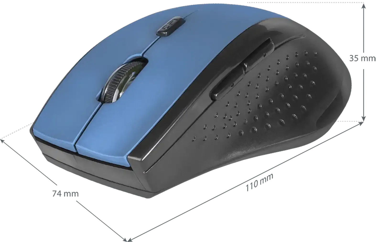 Bežični miš Defender Accura MM-365 6D plavi Slika 4